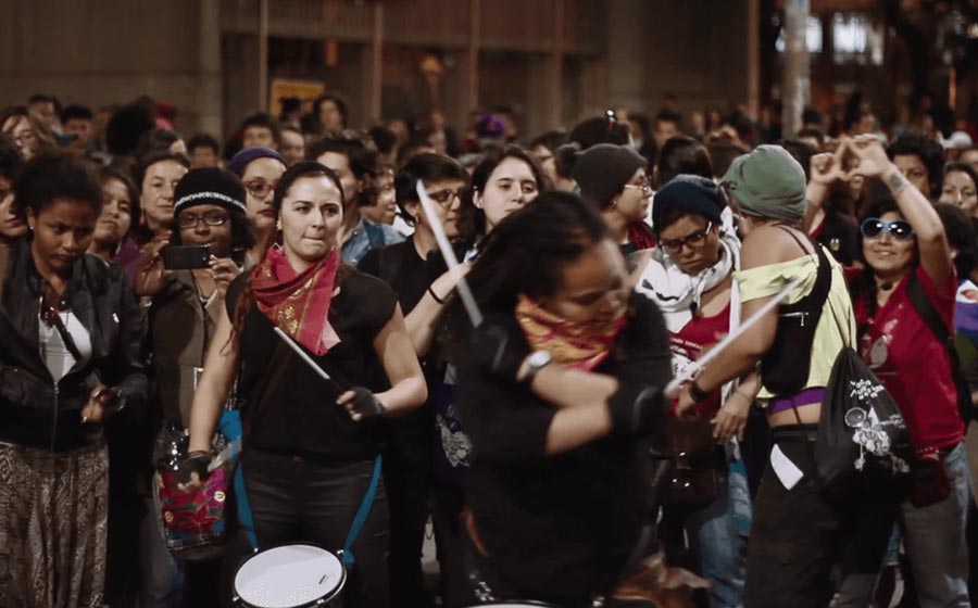 Batucada Feminista La Tremenda Revoltosa