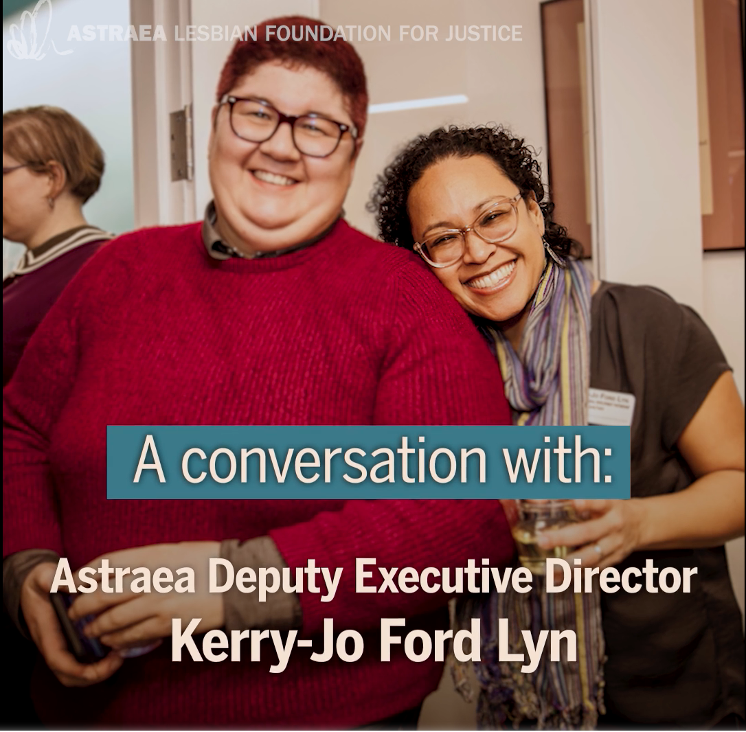 How Do We Redistribute Money and Power in Philanthropy?  A conversation with Kerry-Jo Ford Lyn, Deputy Executive Director