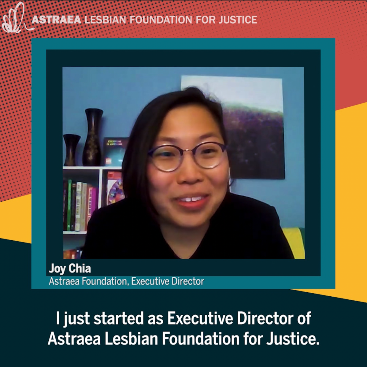 Joy’s October 2021 Reflection: On joining Astraea, our feminist history, and our lasting LGBTQI legacy