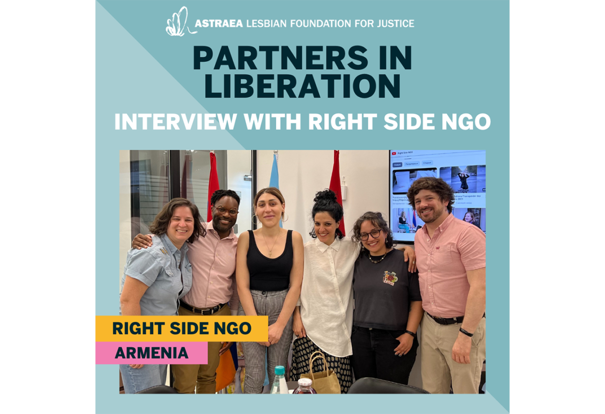 Interview with Right Side NGO