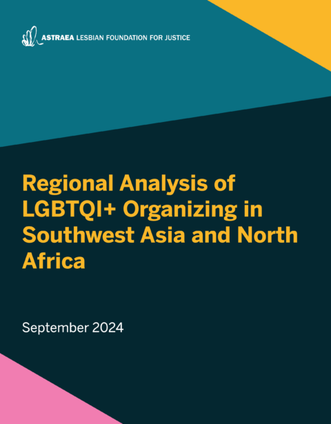 Executive Summary: Regional Analysis of LGBTQI+ Organizing in Southwest Asia and North Africa