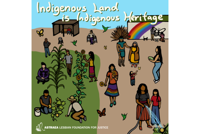 Indigenous land is Indigenous heritage.