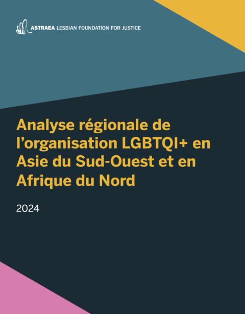 Note de synthèse : Analyse régionale de l’organisation LGBTQI+ en Asie du Sud-Ouest et en Afrique du Nord